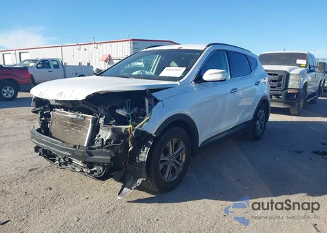 2014 Hyundai Santa Fe Sport 2.4L z USA, uszkodzony, nr VIN 5XYZU3LB4EG151225